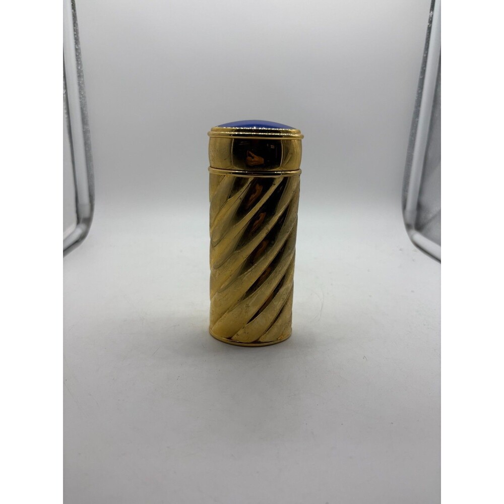 Boucheron Paris Eau De Parfum 75ml 2.5oz Gold Gadroon Refillable Case Vintage